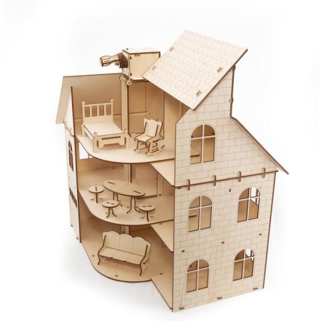 Pollutant Model 3D "Puppet House with an elevator"-10