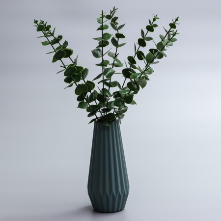 Decorative branch "Eucalypt", 39 × 4.5 × 4.5 cm