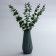Decorative branch "Eucalypt", 39 × 4.5 × 4.5 cm
