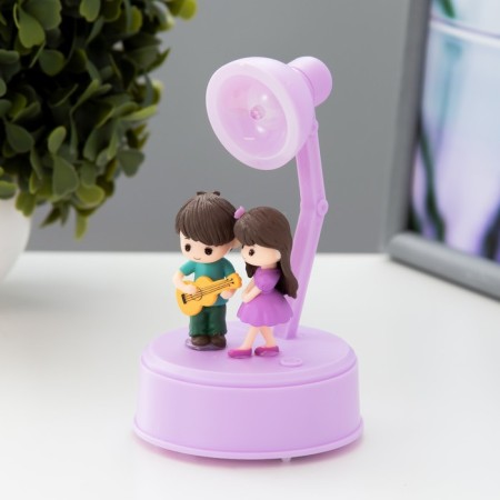 Nightlight "romance" LED from batteries 3HAAA 7.7x7.5x12.5 cm Risalux