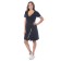 Dress with smell, size 46, black color