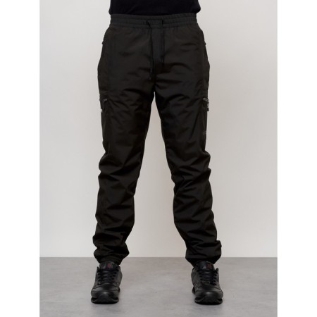 Sports male winter, size 56, dark gray color-4