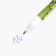 A pen with a cap and applying Soft-Touch "Best Teacher", Blue Paste 0.7 mm