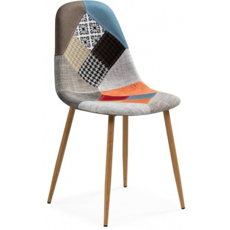 Mixit Multicolor Metal Metal/Fabric, Natural/Color 44x52x86 cm.