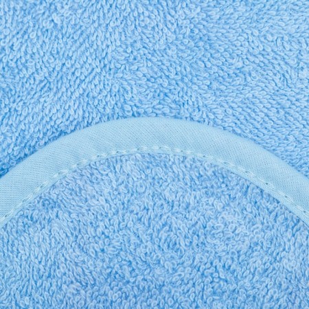 Toward Tensor Corner I, 75x75 cm, milk/blue color, 100% cotton, 360 g/m2-10