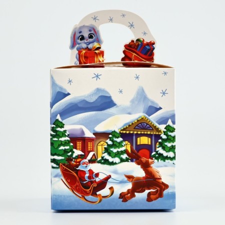 Box the team "Fairytale Santa Claus" 14 x 16 x 14 cm, New Year-2