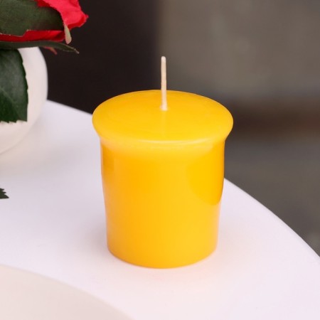 Aromatic candle "Fruit Fusion", fruit merger, set of 5x4.5 cm, 3 pcs-2