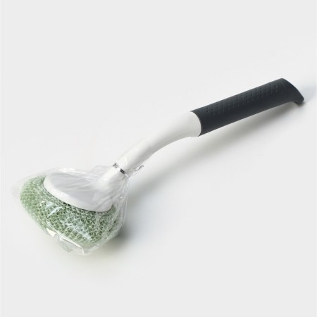 Washing dishes with a plastic sponge Raccoon Breeze, 30 × 6 cm-4