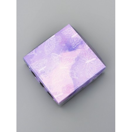 Cookie box, confectionery packaging, "beautiful day", 9 x 9 x 3 cm-3
