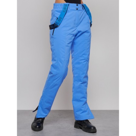 Semi -combinezone ski insulated female winter, size 42, blue color-6