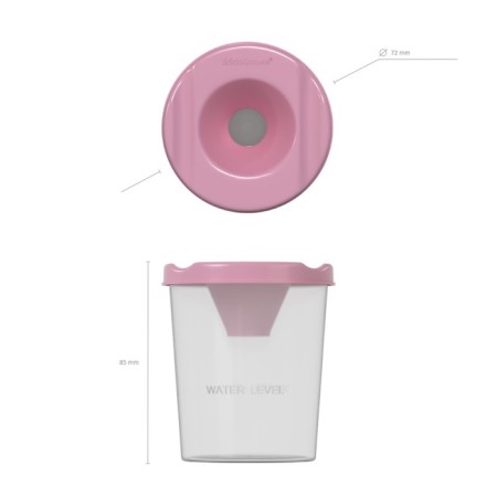 A glass of non -member 200ml Erichkrause Pastel, pink-2