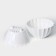 Kashpo for flowers with auto -watering shell, 2.4 l, white color