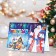 Postcard "Letter to Santa Claus" Glitter, Congrev, House, 12.5 x 19.4 cm