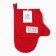 Set of kitchen. Ethel New Year Collection, col. Red, mittens-seging 18x29 cm, take 19x19 cm, 10