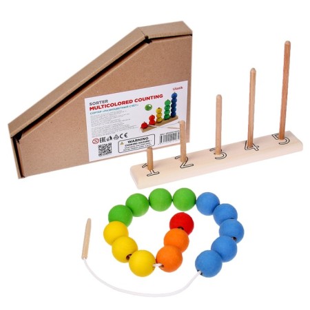 Developing toy "Multi -colored account"-5
