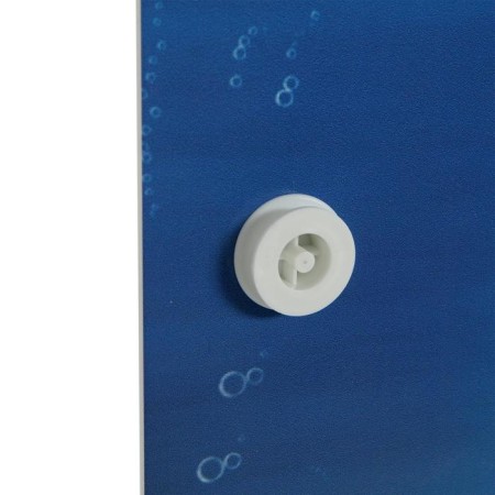 Bath screen "Eltra Light art" dolphins, 148 cm-1