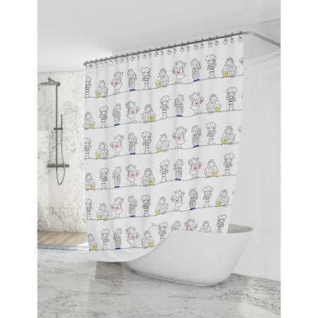 Bath curtains "float" 180x200 cm, BT-829204