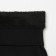 Leggings for girls with fur, color black, height 140-152 cm