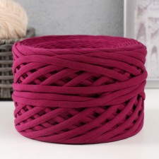 Knitted yarn, width 7-9 mm, 100m/295 gr ± 10% (13 - plum)