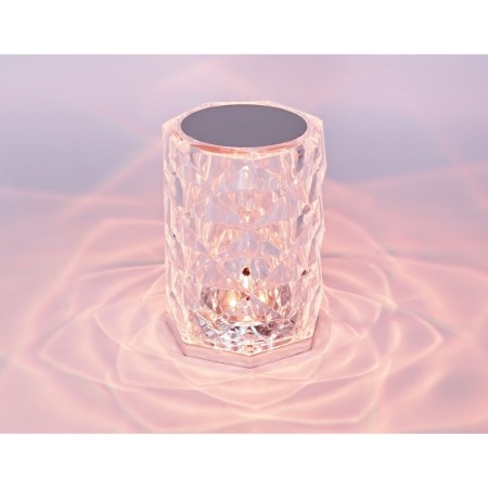 Table LED lamp with touch switch and Ambrella Light, Desk, DE8013, LED, 3 W, 225LUM, RGB, Transparent color-2