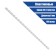Plastic binding springs, d = 8mm, 100 pieces, sew 30-51 sheet, white, gelos