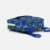 Baby backpack on lightning, external pocket, blue color