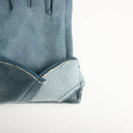 Gloves are female, dimensionless, without insulation, blue color-3