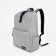 Male backpack on a zipper, Fulldorn, external pocket, a suitcase mount, color gray color