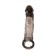 Toyfa Xlover nozzle to increase size, TPE, black 19.5 cm