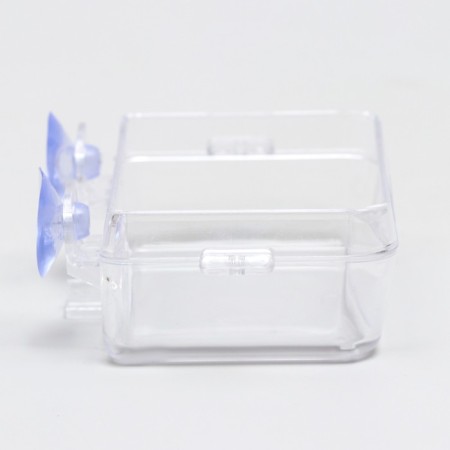 NomoyPet feeder for a terrarium on suction cups, 10 x 4 x 7.5 cm-1