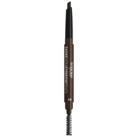 Eyebrow pencil steler persistent Deborah Milano 24 Ore Extra, tone 03 Dark
