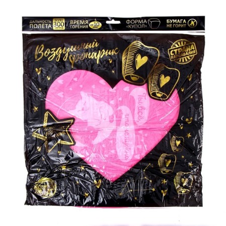 The flashlight of the desires “you all I need”, cats, heart shape, pink-4