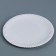 Disposable plate "white" cardboard, 23 cm