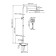 The shower system Wasserkraft A113.119.127.ch Thermo, tropical shower, thermostat, chrome