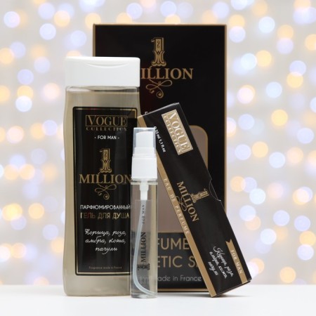 Gift set of men's 1 Million, shower gel 250 ml, perfume water 30 ml