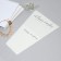 Happy Everyday flowing package, white, 28 x 13 x 44 cm
