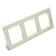 3-seater frame, glass, Stekker series Catherine, GFR00-7003-07, smoky
