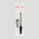 Manicure set, 2 objects, black/silver color