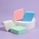 Makeup sponge "Rombs", set - 4 pcs, 6.5 × 5 cm, multi -colored