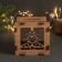 New Year's piggy bank "Christmas tree" 12x12x9 cm