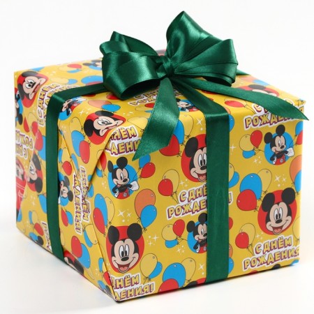 Packaging paper, 70x100 cm, Mickey Mouse-1