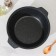 Poster-jackhole, 5 l, d = 28 cm, glass cover, anti-stick coating, black color