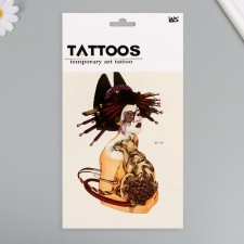 Tattoo on the body color 