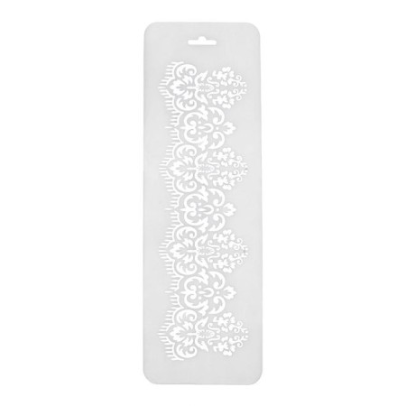 Plastic stencil "Border 5" 10x32 cm-3