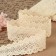 Knitted lace, 45 mm × 10 ± 1 m, beige color