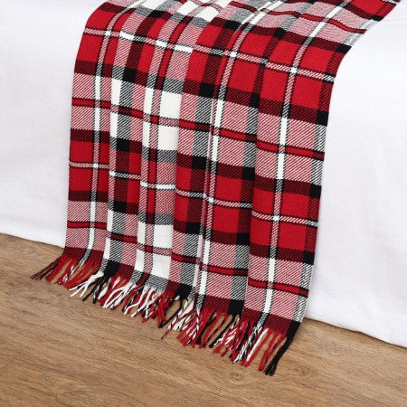 Valencia plaid 140x200cm, 03/Babble, Bel/ANTR, HL 50%, PE 30%, pan 20%