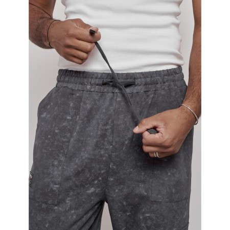 Sports male trousers, size 54, gray color-15