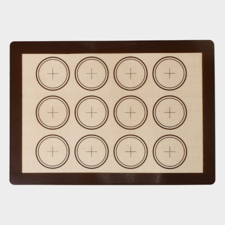 Silicone rug for pasta reinforced "Macaron. Plus", 42 × 29.5 cm, color mix-3
