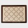 Silicone rug for pasta reinforced "Macaron. Plus", 42 × 29.5 cm, color mix