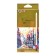 Pencils 12 colors, in a cardboard box, hexagonal, gold, wooden, landscape.